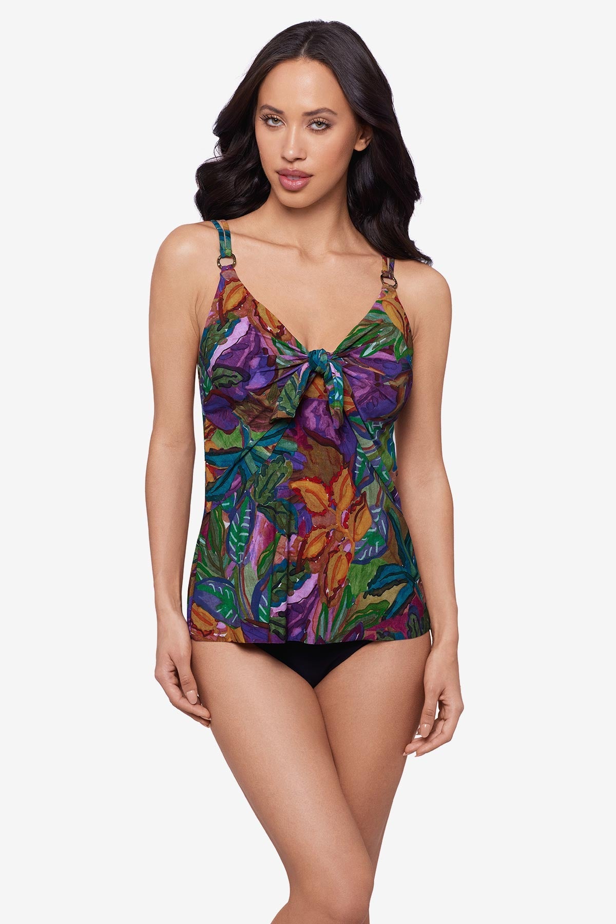 Magicsuit Cactus Flower Akikio Tankini Top Separate Multi | Miraclesuit