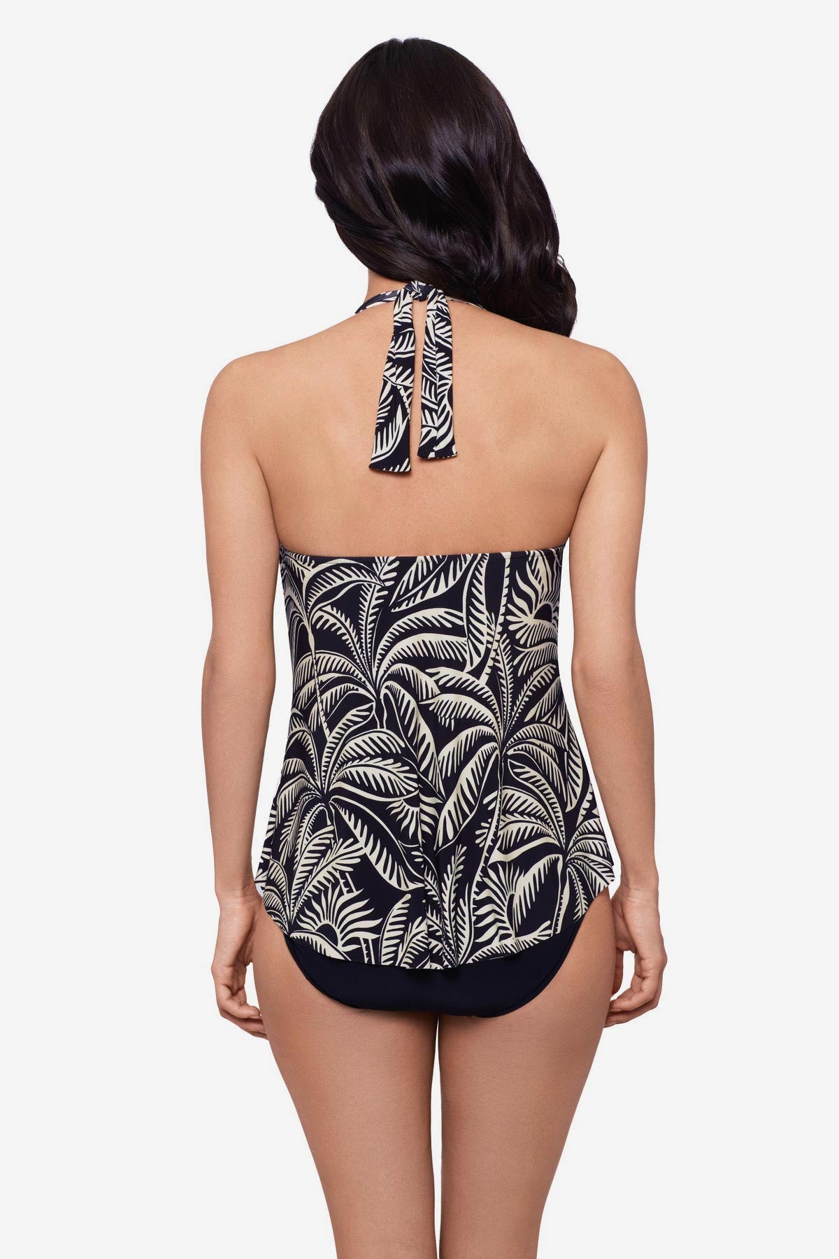Magicsuit Hearts Of Palm Sophie Tankini Top Separate Black/Multi | Miraclesuit