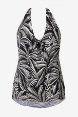 Magicsuit Hearts Of Palm Sophie Tankini Top Separate Black/Multi | Miraclesuit