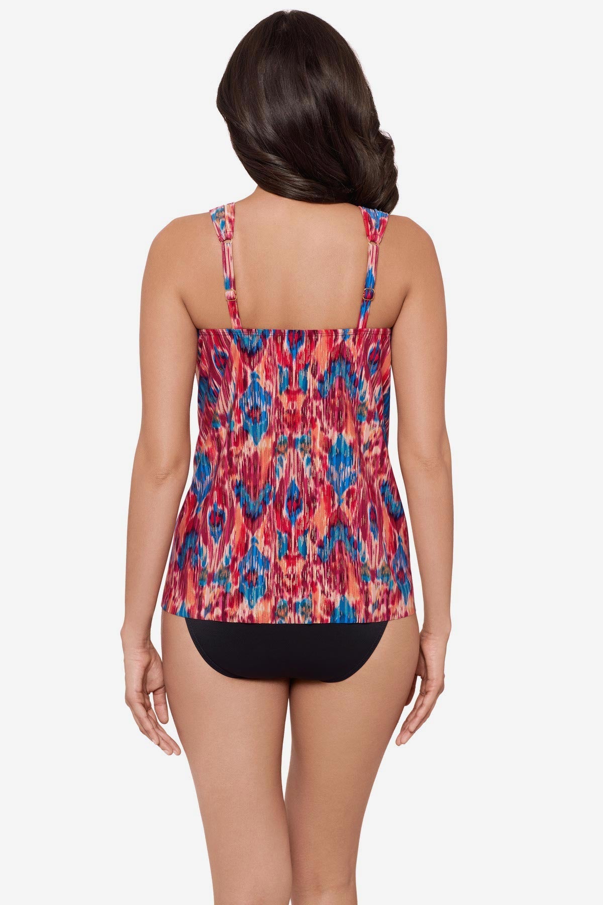 Dazzle Tankini Top in Ikat Dorado Multi | Miraclesuit