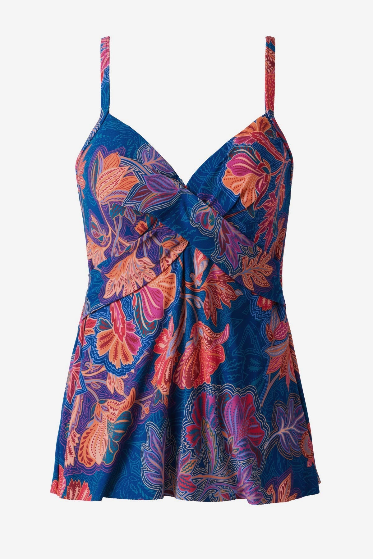Allura Tankini Top in Decoupage Multi | Miraclesuit