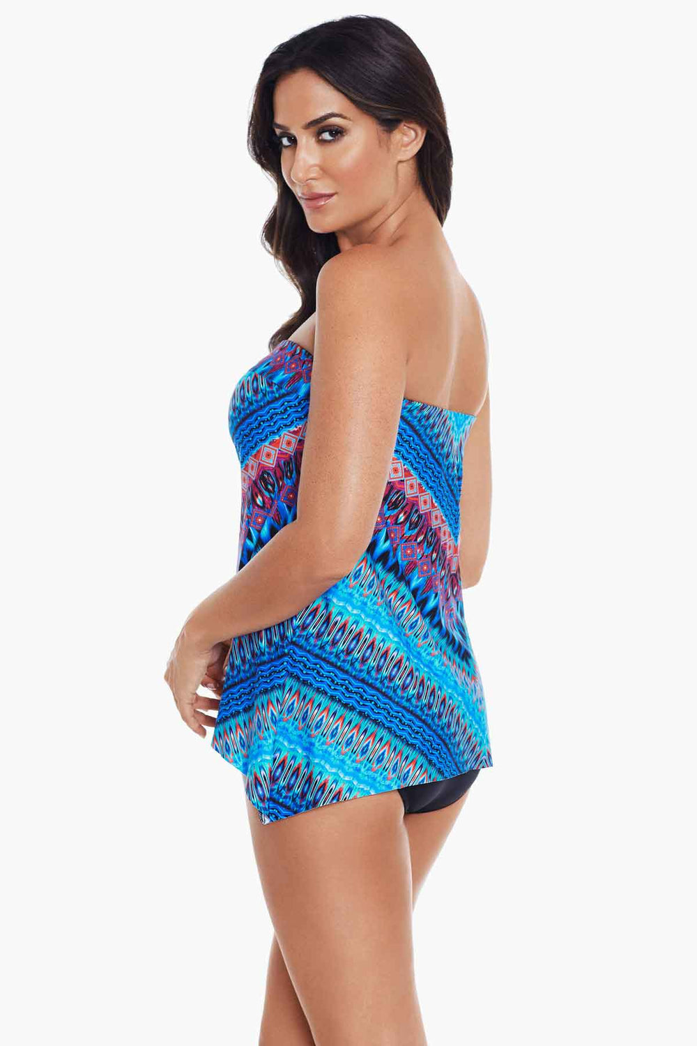 Casablanca Bandini Tankini Top Blue | Miraclesuit