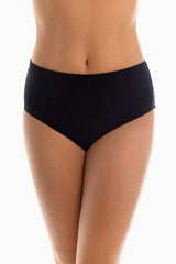 Jersey Classic Brief Swim Bottom Black | Miraclesuit