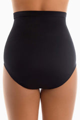 Magicsuit High Waisted Brief Swim Bottom Black | Miraclesuit