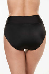 Fold Over Swim Bottom Black | Miraclesuit