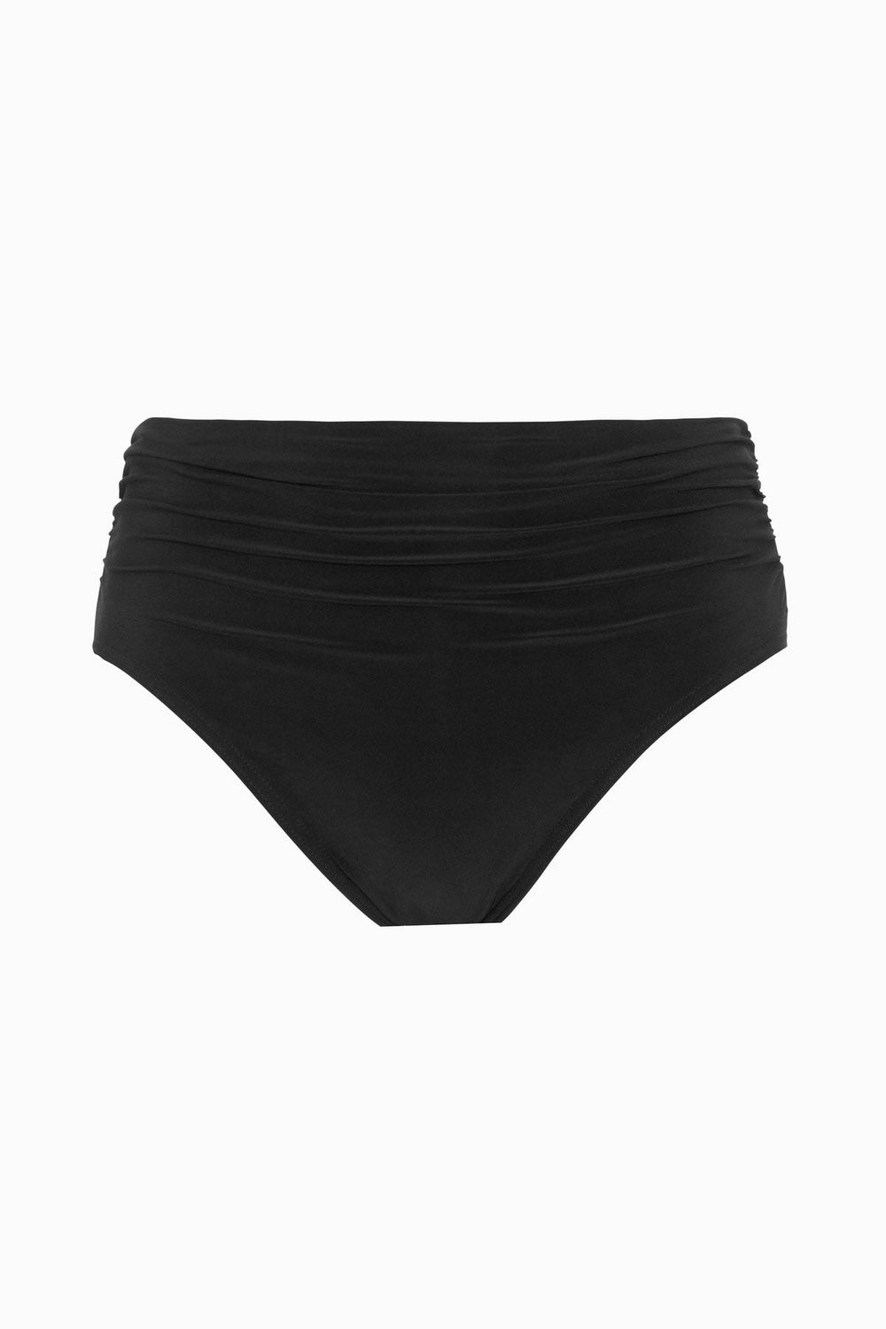 Magicsuit Shirred Jersey Swim Bottom Black | Miraclesuit