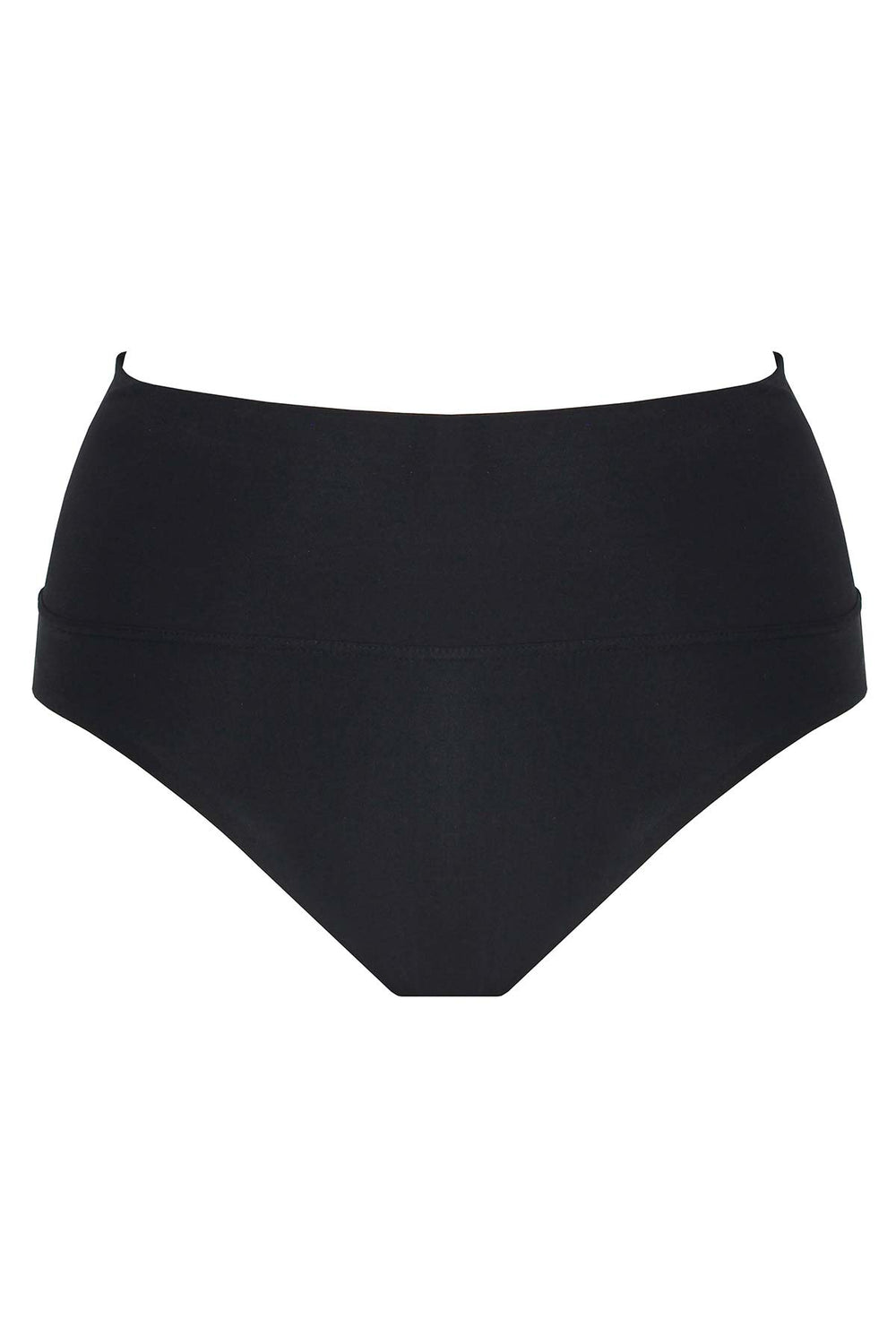 Amoressa Gimlet Folded Waist Pant Swim Bottom Black | Miraclesuit