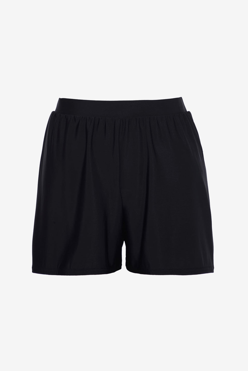 Plus Size Shorts Swimsuit Bottom Black | Miraclesuit
