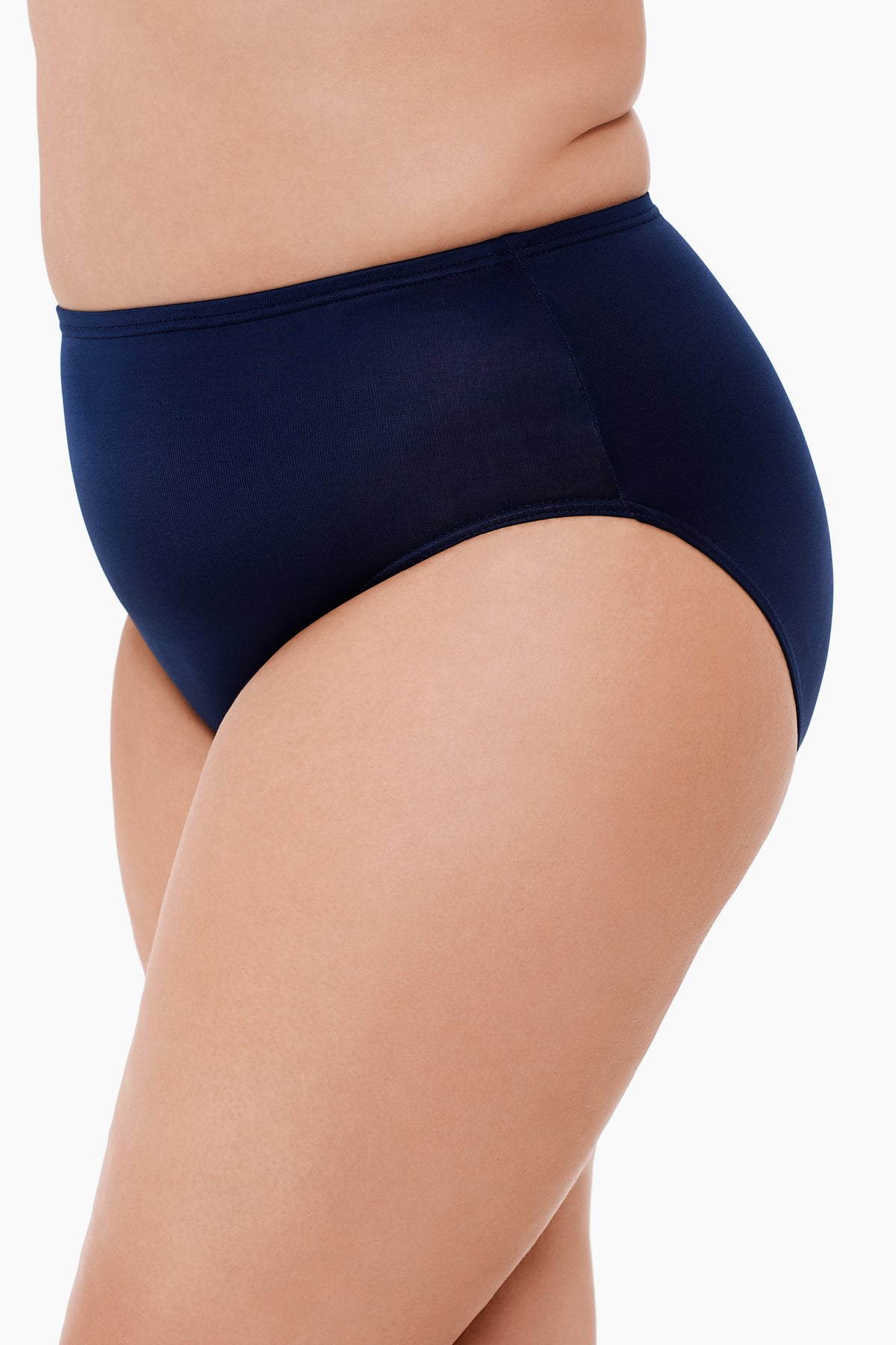 Plus Size Basic Pant Swim Bottom Black | Miraclesuit