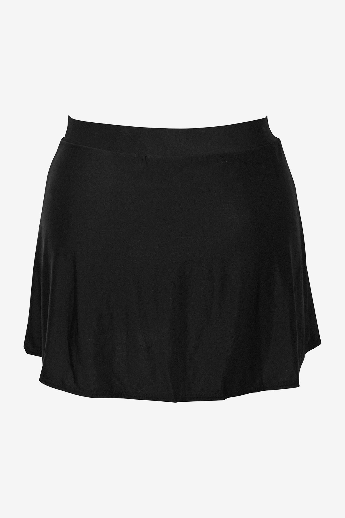 Plus Size Swim Skirt Bottom Black | Miraclesuit