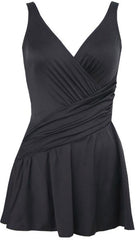 Aurora Swim Dress Black | Miraclesuit