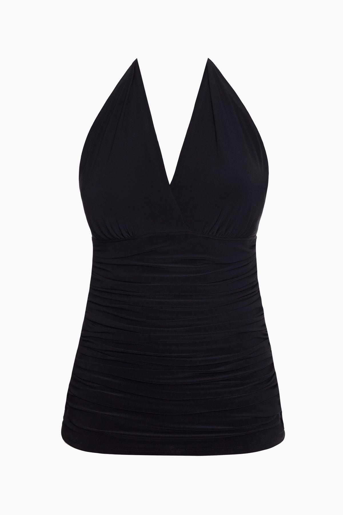 Magicsuit Solid Yvonne Swim Dress DD-Cup Black | Miraclesuit
