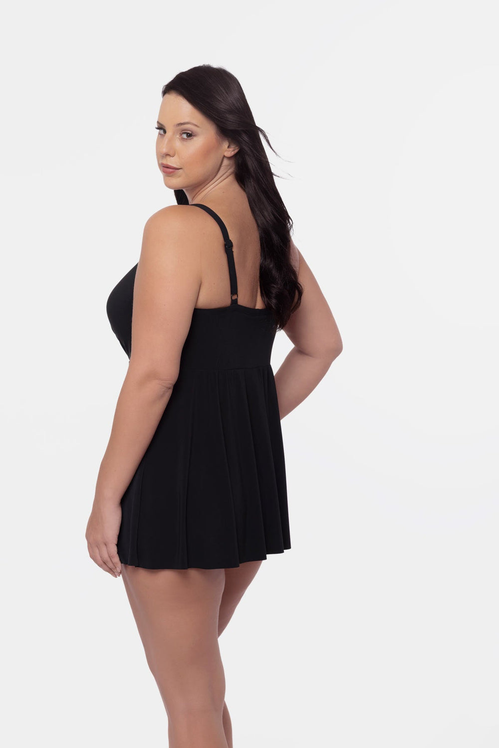 Plus Size Adora Swim Dress Mulberry | Miraclesuit