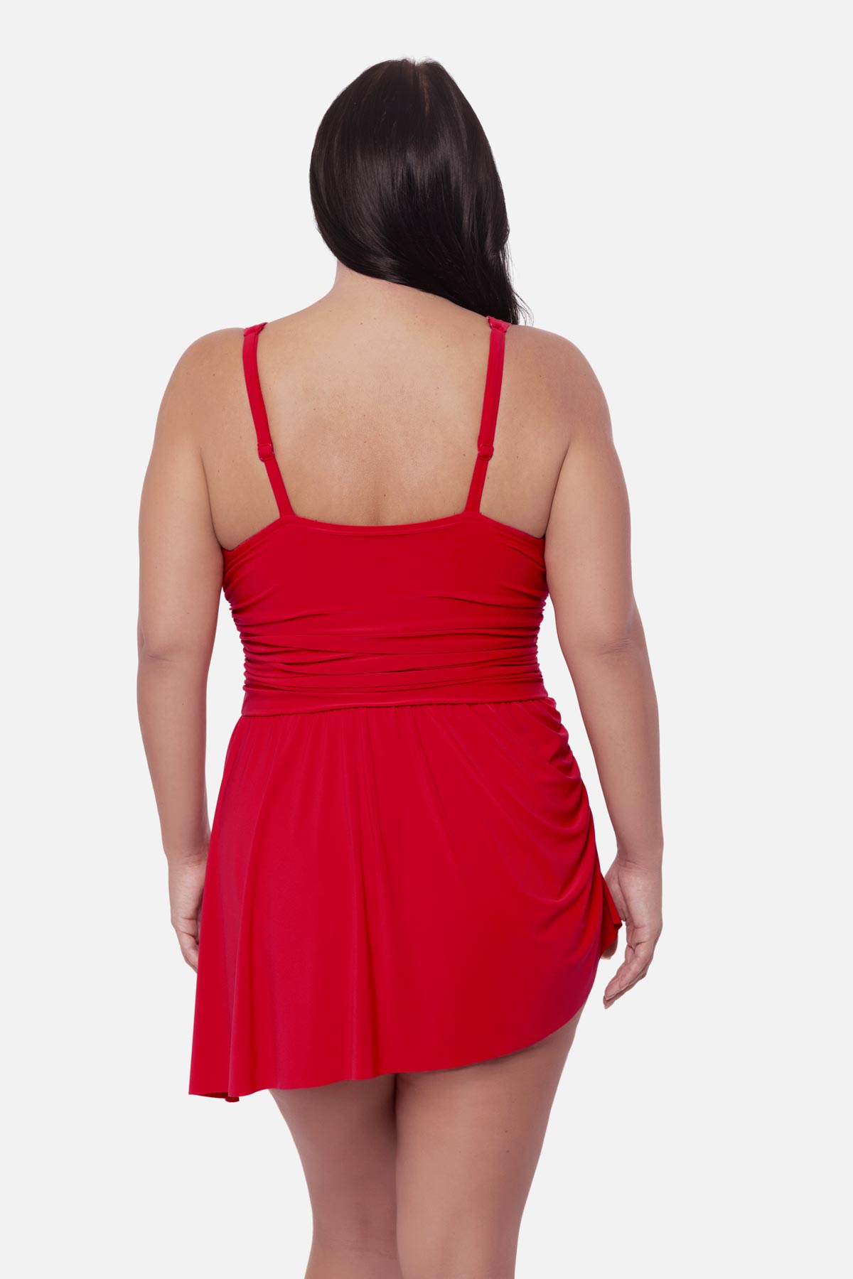 Plus Size Celine Swim Dress Black | Miraclesuit
