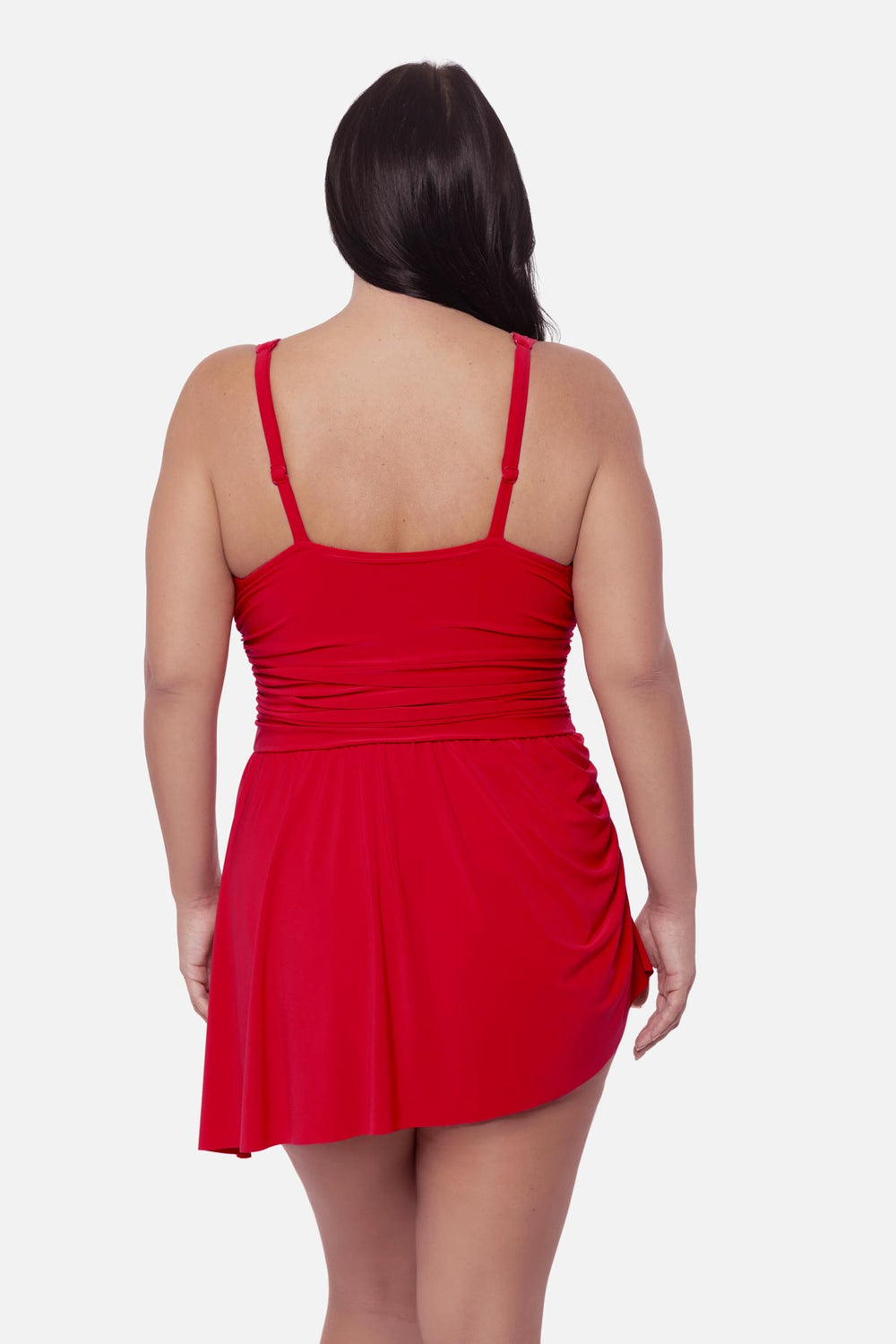 Plus Size Celine Swim Dress Black | Miraclesuit