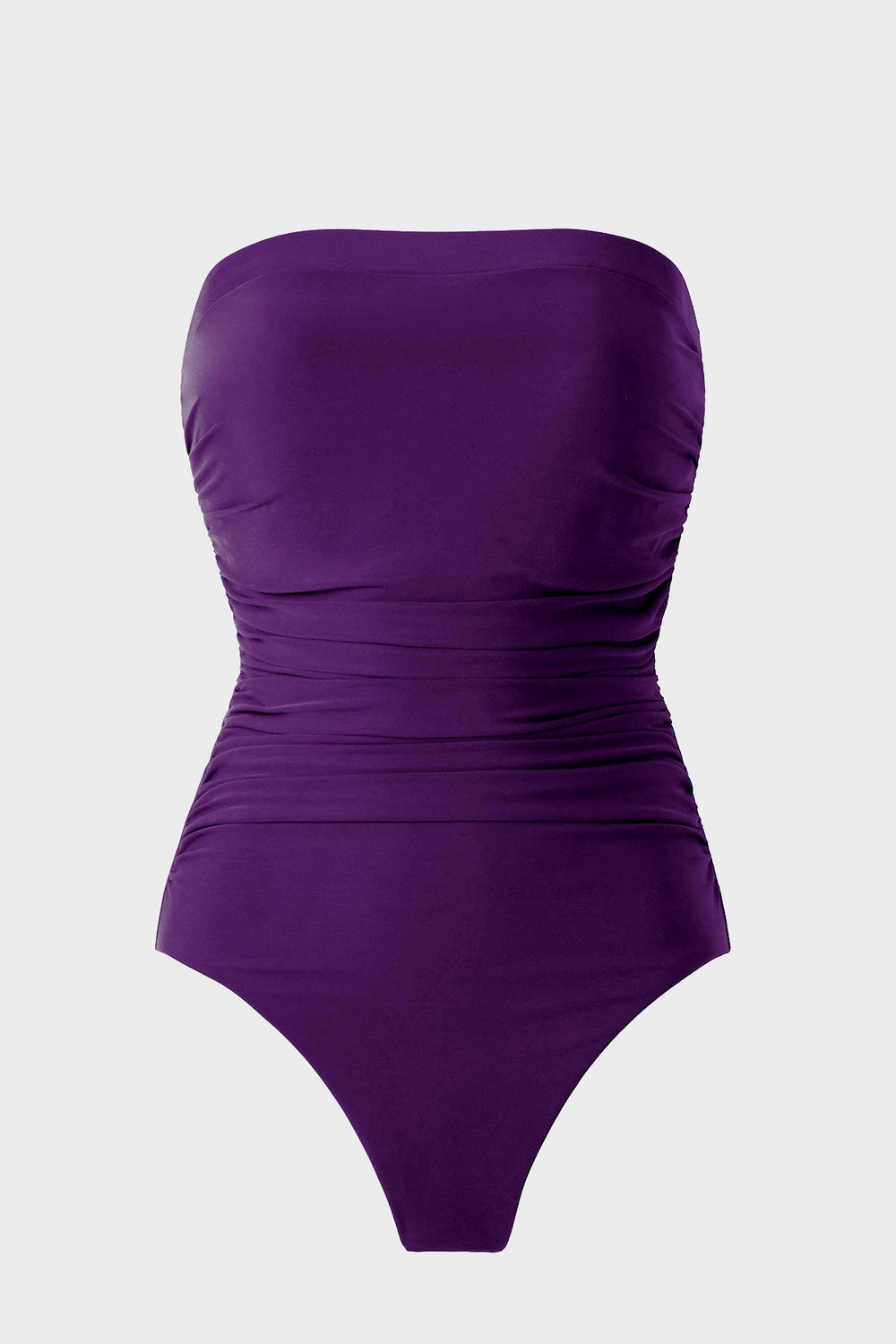 Avanti Bandeau One Piece Swimsuit Sangria | Miraclesuit