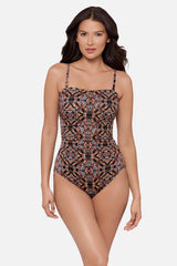 Avanti One Piece in Scandale Black/Multi | Miraclesuit