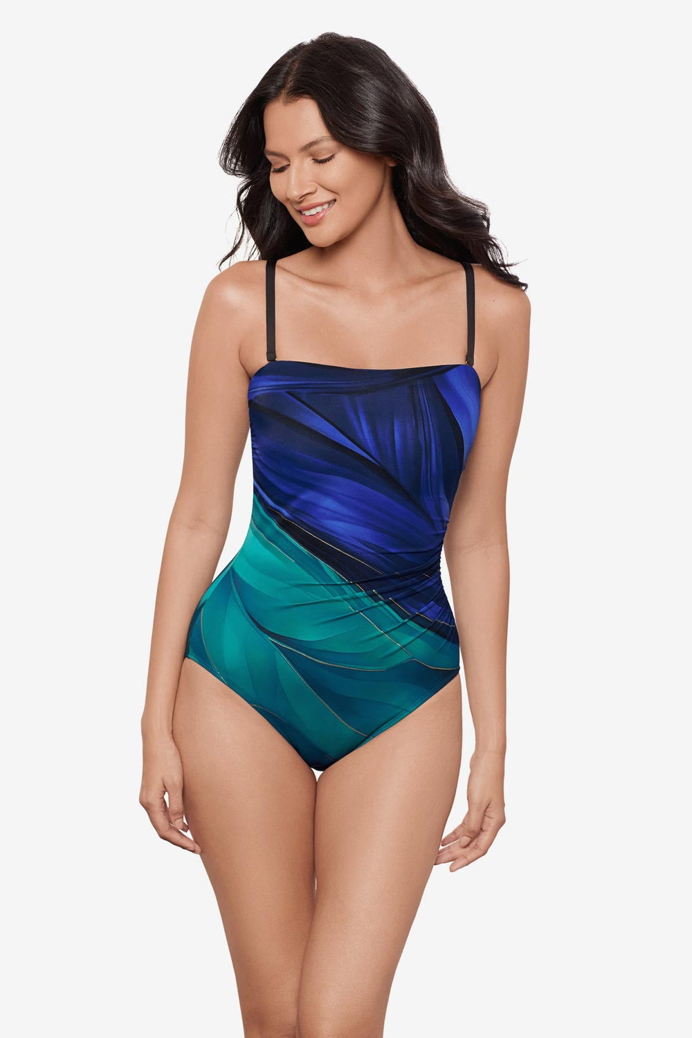 Avanti One Piece in Maldiva Blue/Multi | Miraclesuit