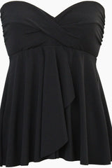 Rock Solid Cadiz Bandeau Tankini Black | Miraclesuit