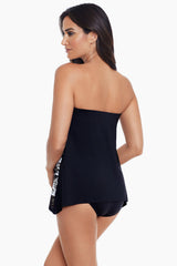 Moondancer Bandini Tankini Black | Miraclesuit