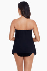 Moondancer Bandini Tankini Black | Miraclesuit