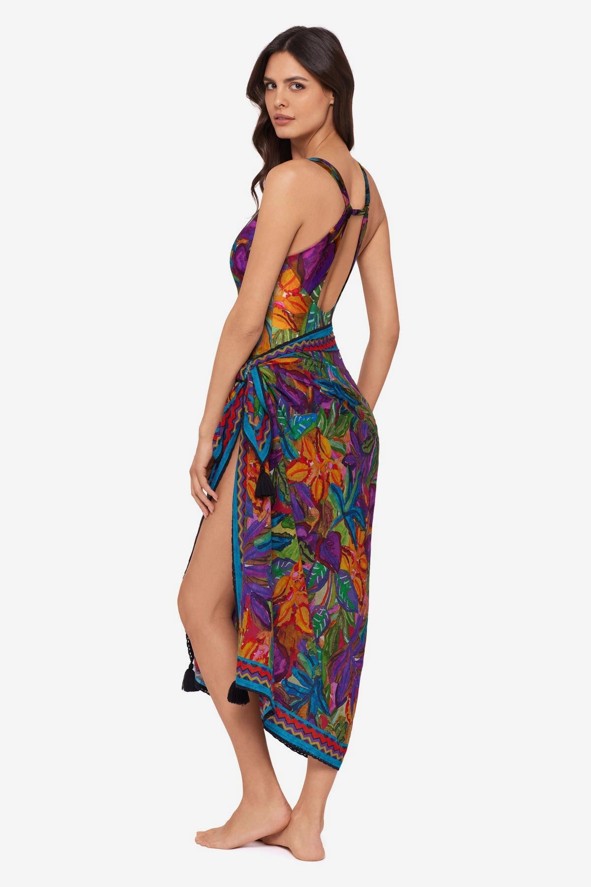Magicsuit Cactus Flower Pareo Swimwear Cover U Multi | Miraclesuit