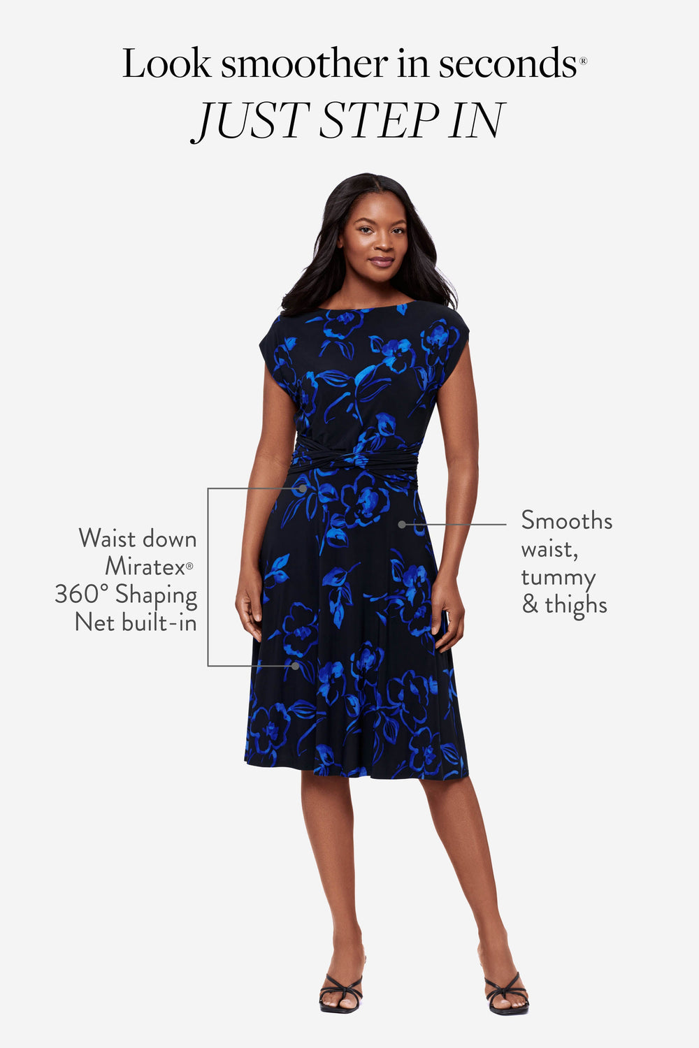 Body by Auri Shaping Dress in Sketchbook Sketchbook | Miraclesuit