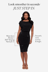 Body by Bali Shaping Dress In Black Black | Miraclesuit