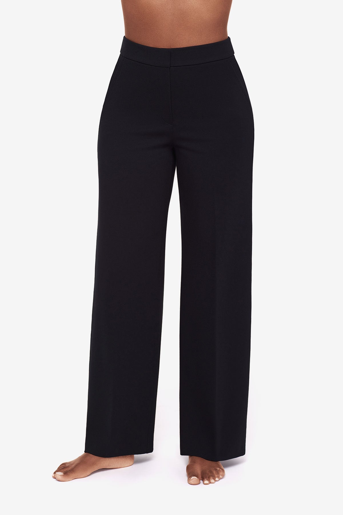 Mirasculpt Wide Leg Pant Black | Miraclesuit