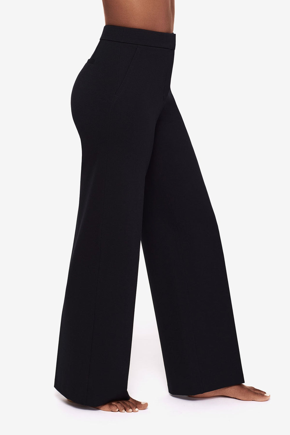 Mirasculpt Wide Leg Pant Black | Miraclesuit