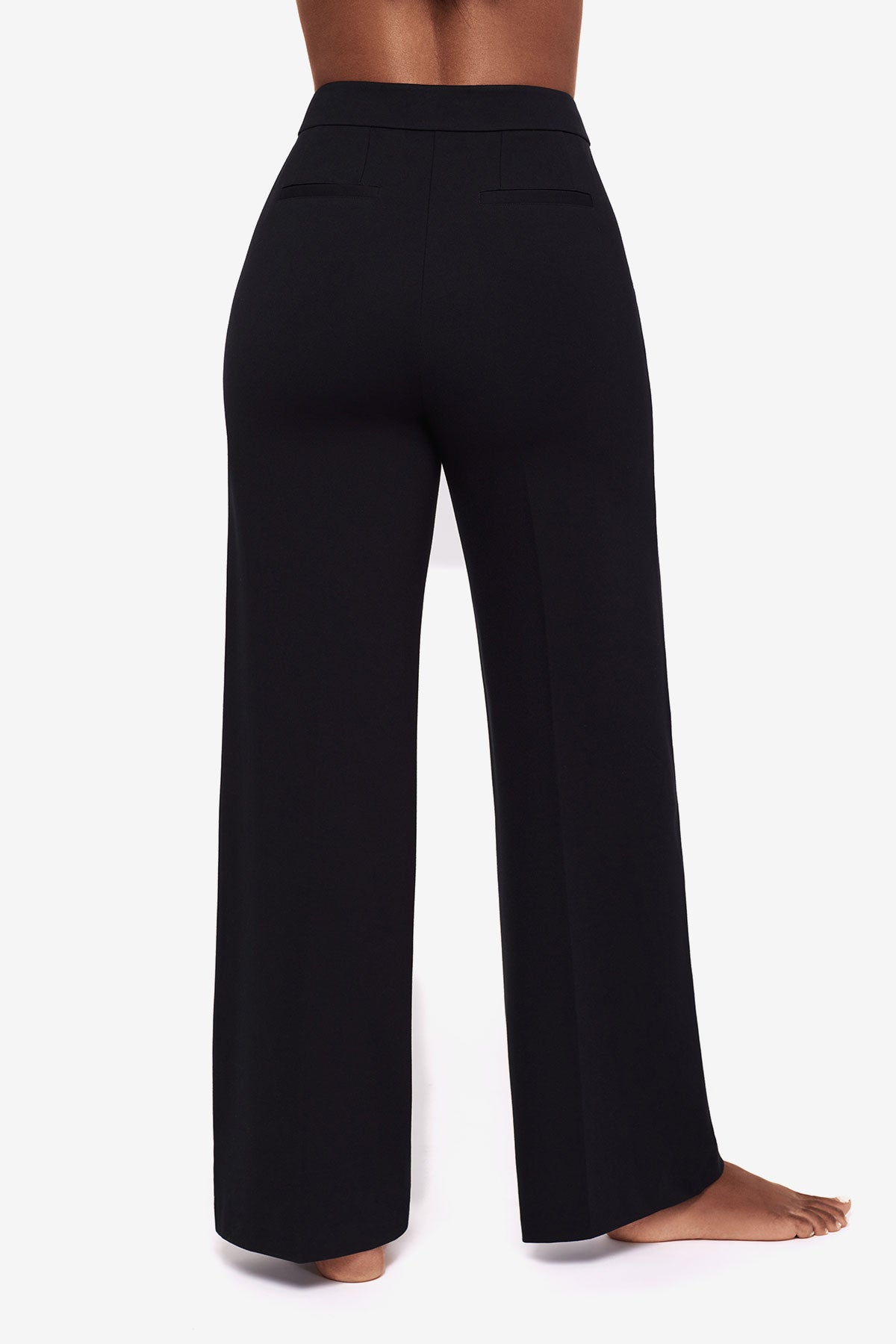 Mirasculpt Wide Leg Pant Black | Miraclesuit