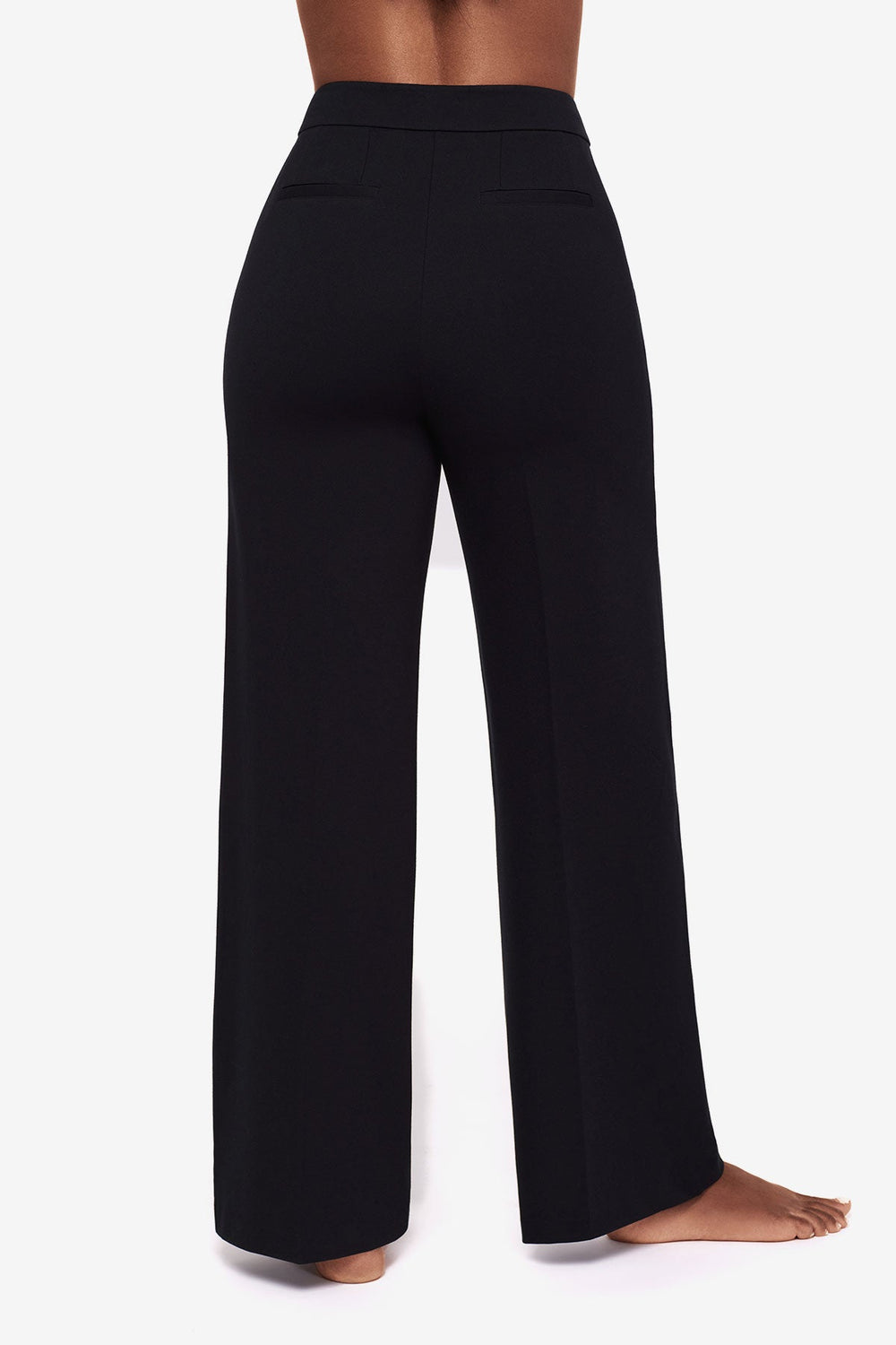Mirasculpt Wide Leg Pant Black | Miraclesuit