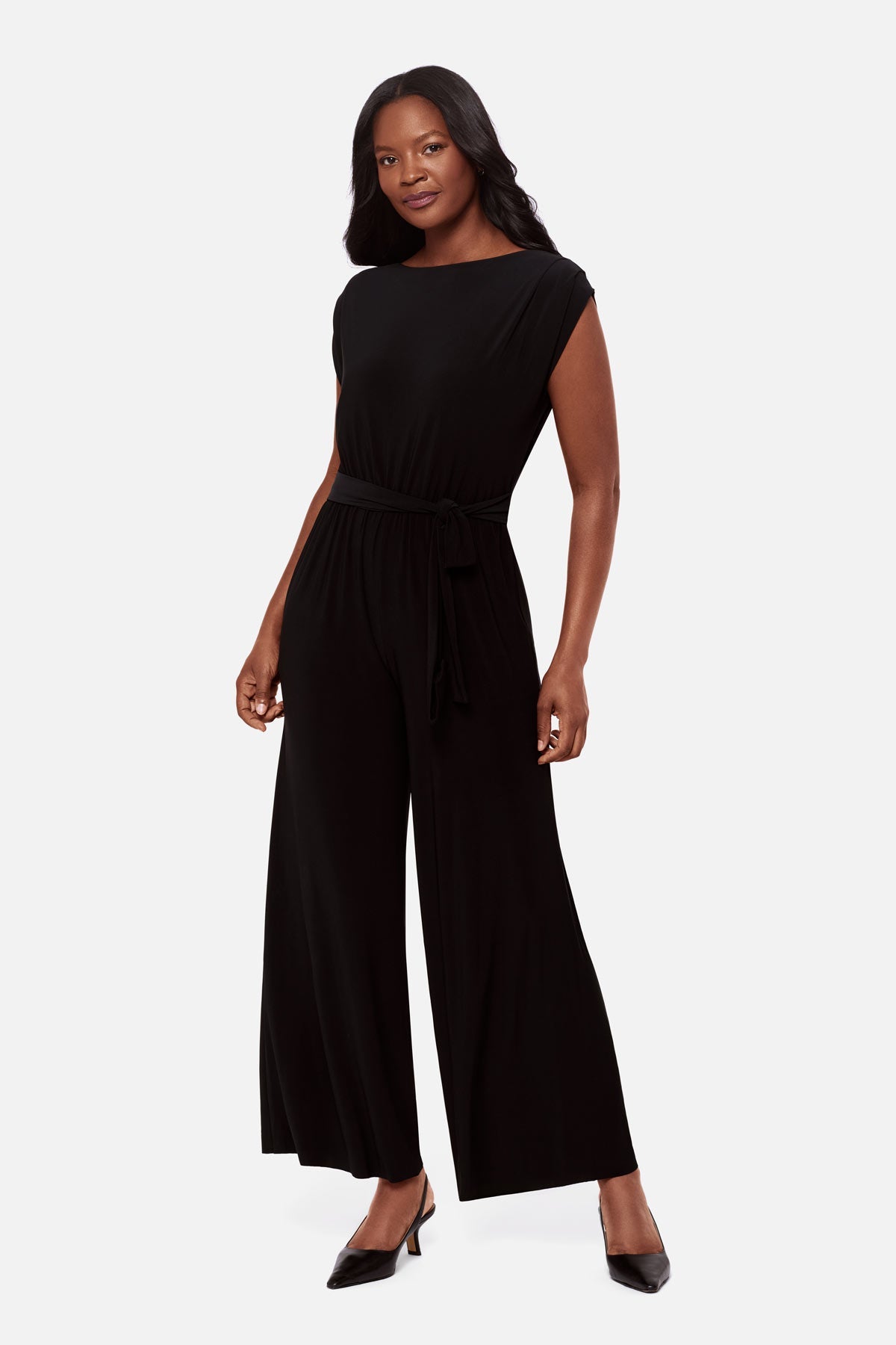 Gabi Shaping Jumpsuit in Black Black | Miraclesuit