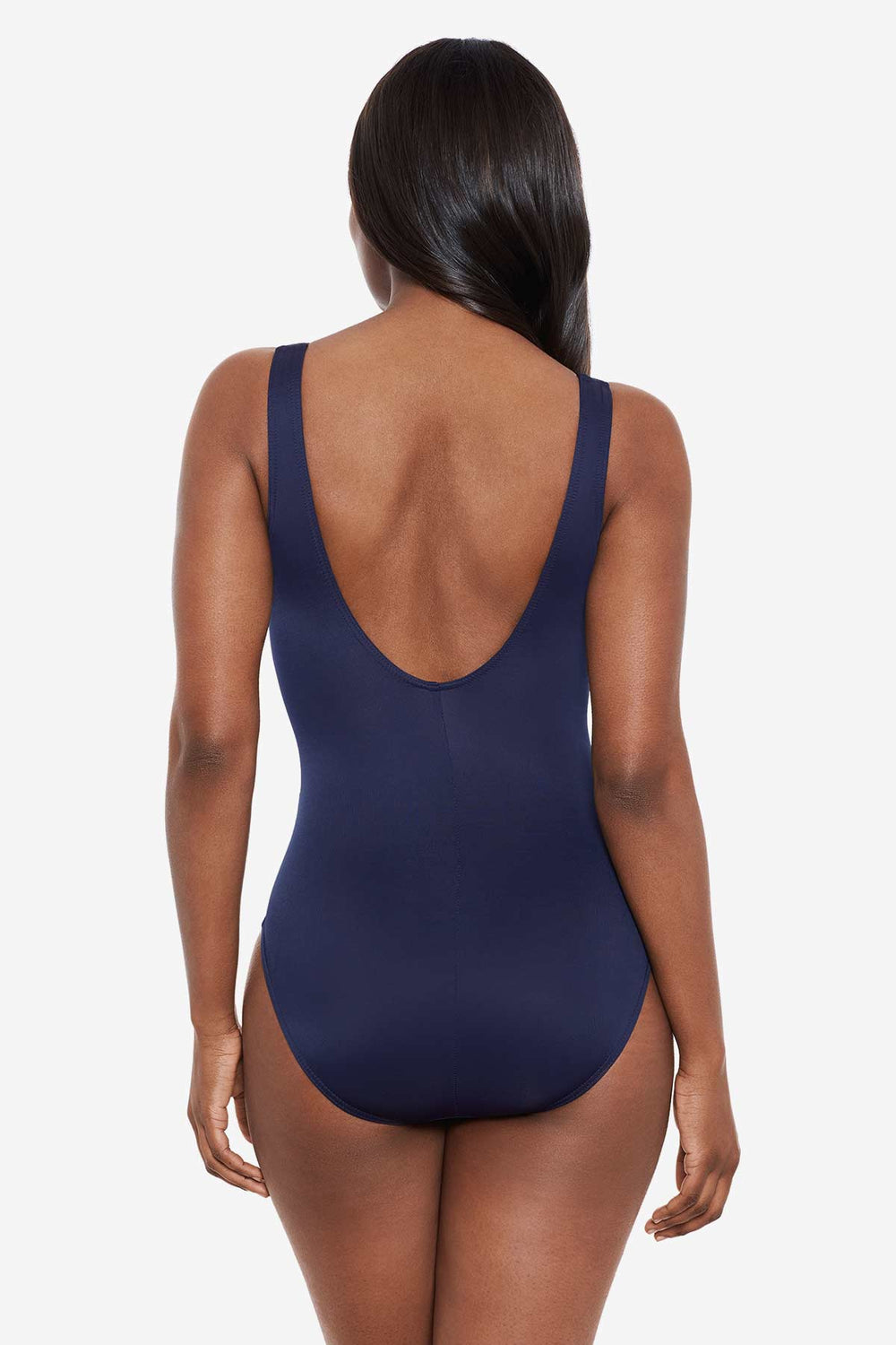 Illusionists Crossover One Piece Swimsuit Mulberry | Miraclesuit