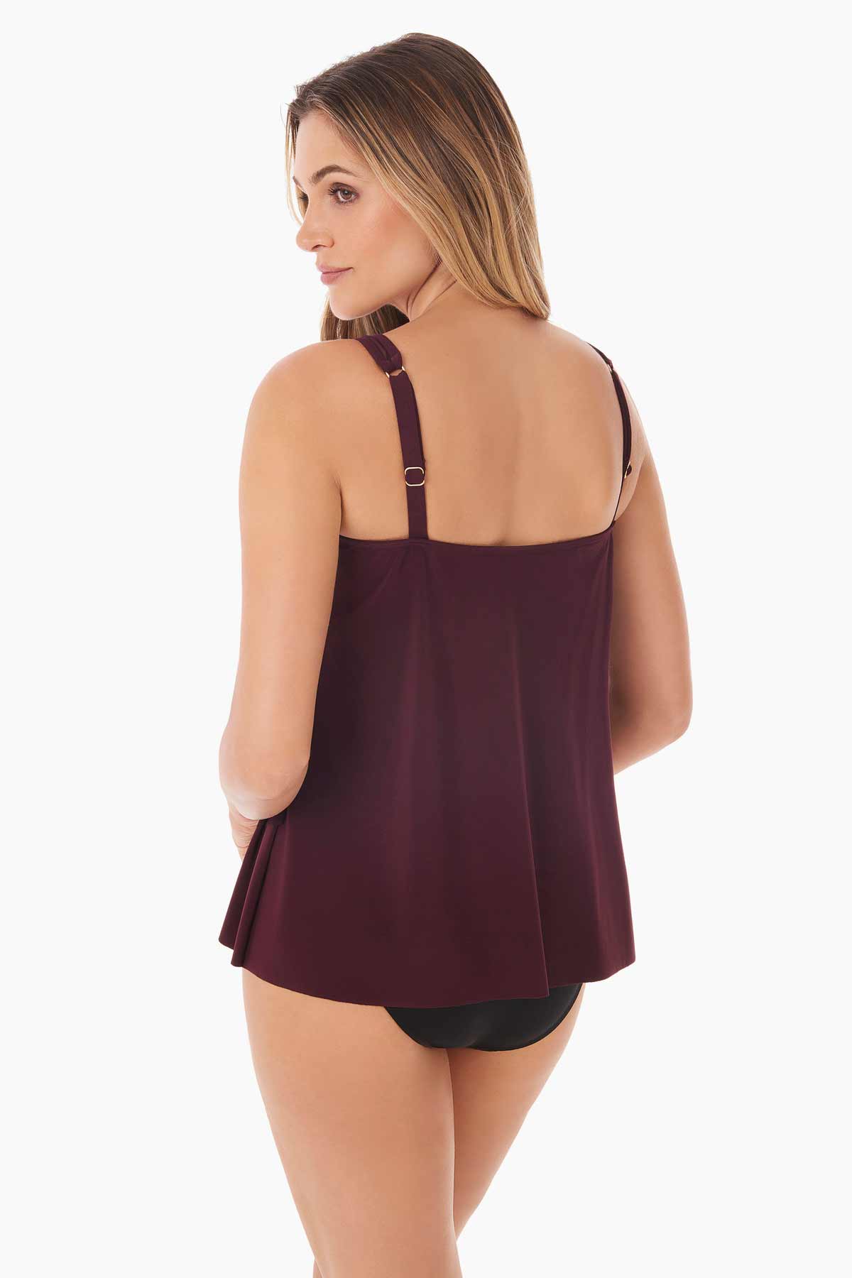 Illusionists Mirage Tankini Top Mulberry | Miraclesuit