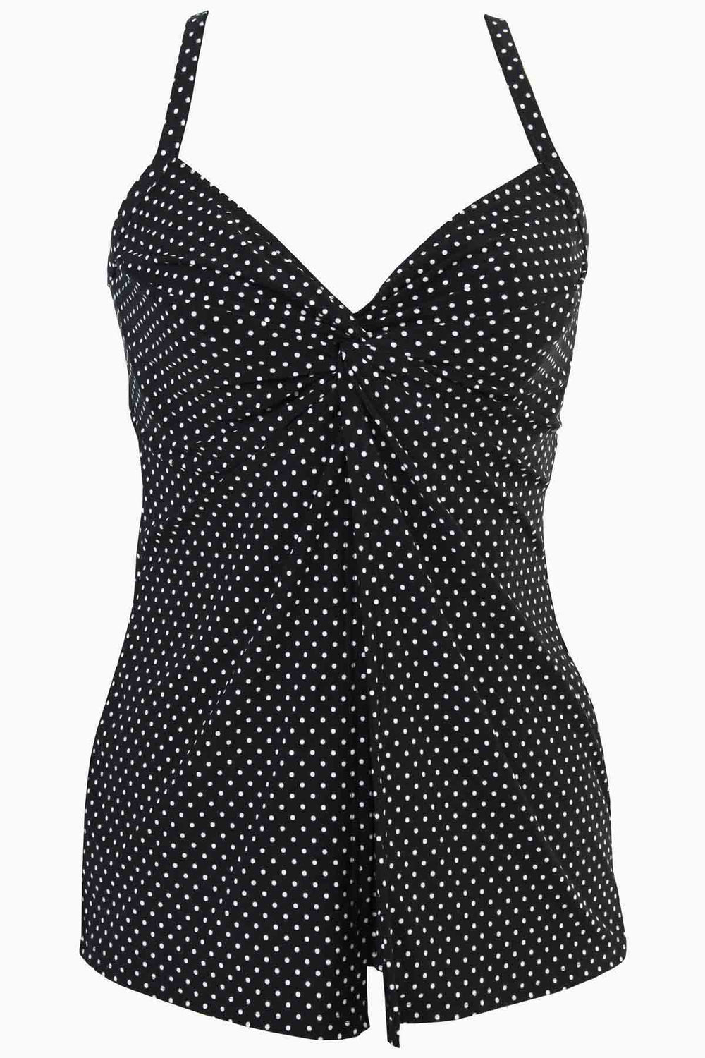 Pin Point Love Knot Tankini Midnight | Miraclesuit