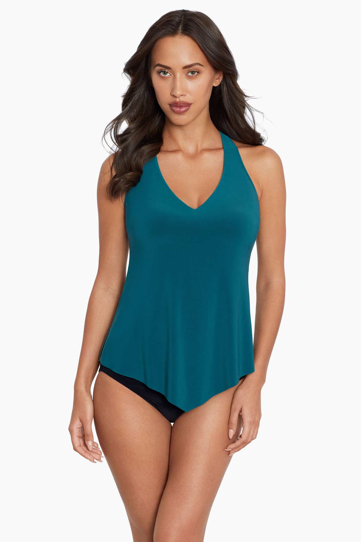 Taylor Tankini Top Merlot | Miraclesuit