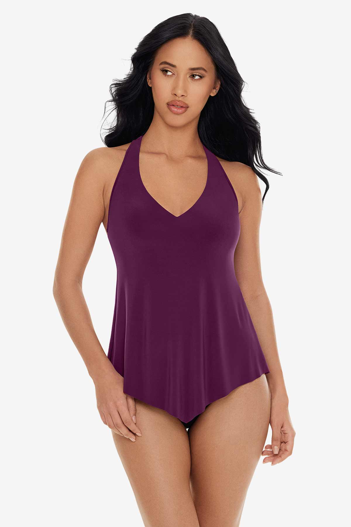 Taylor Tankini Top Merlot | Miraclesuit