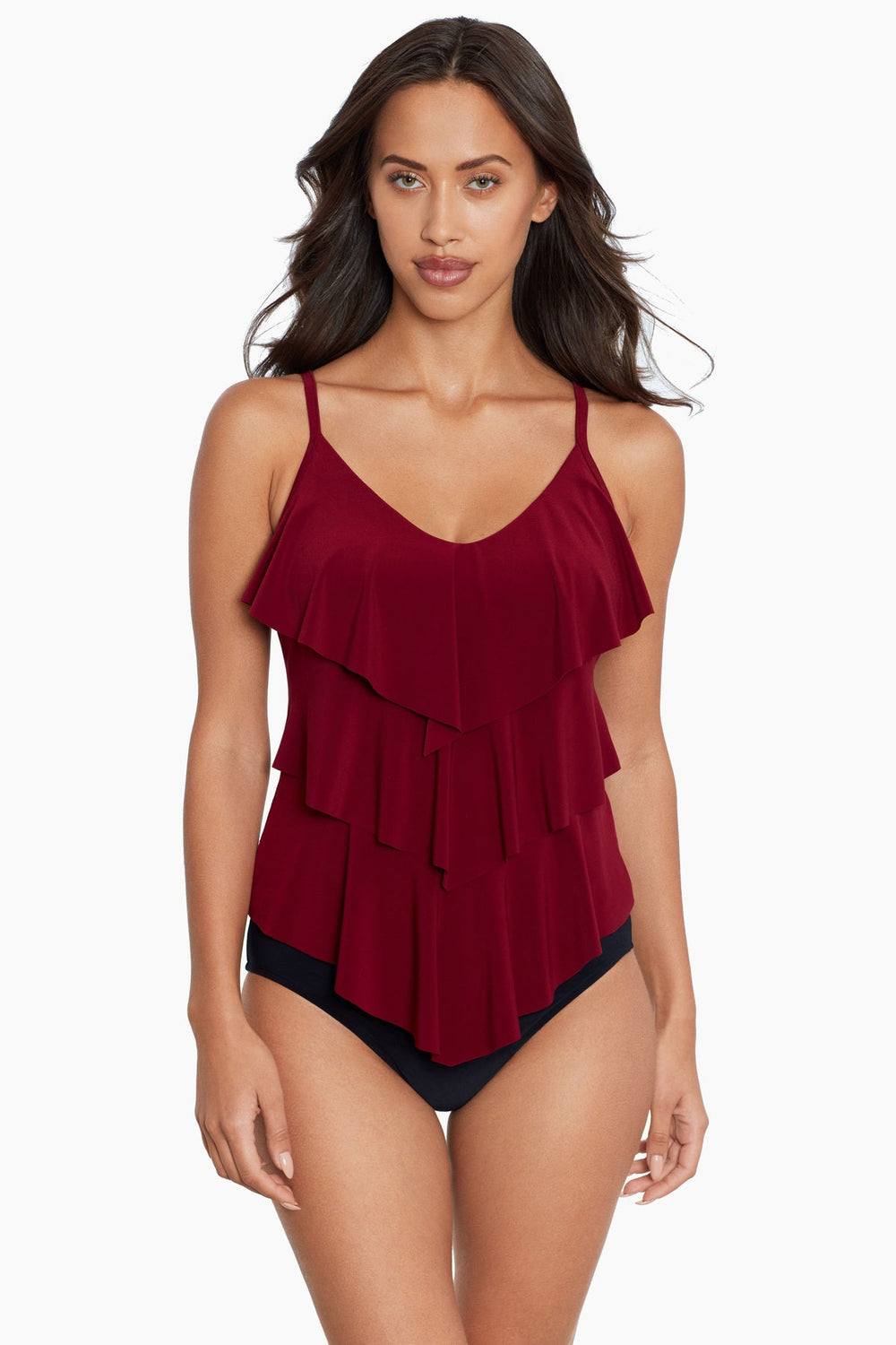 Magicsuit Rita Tankini Top Black | Miraclesuit