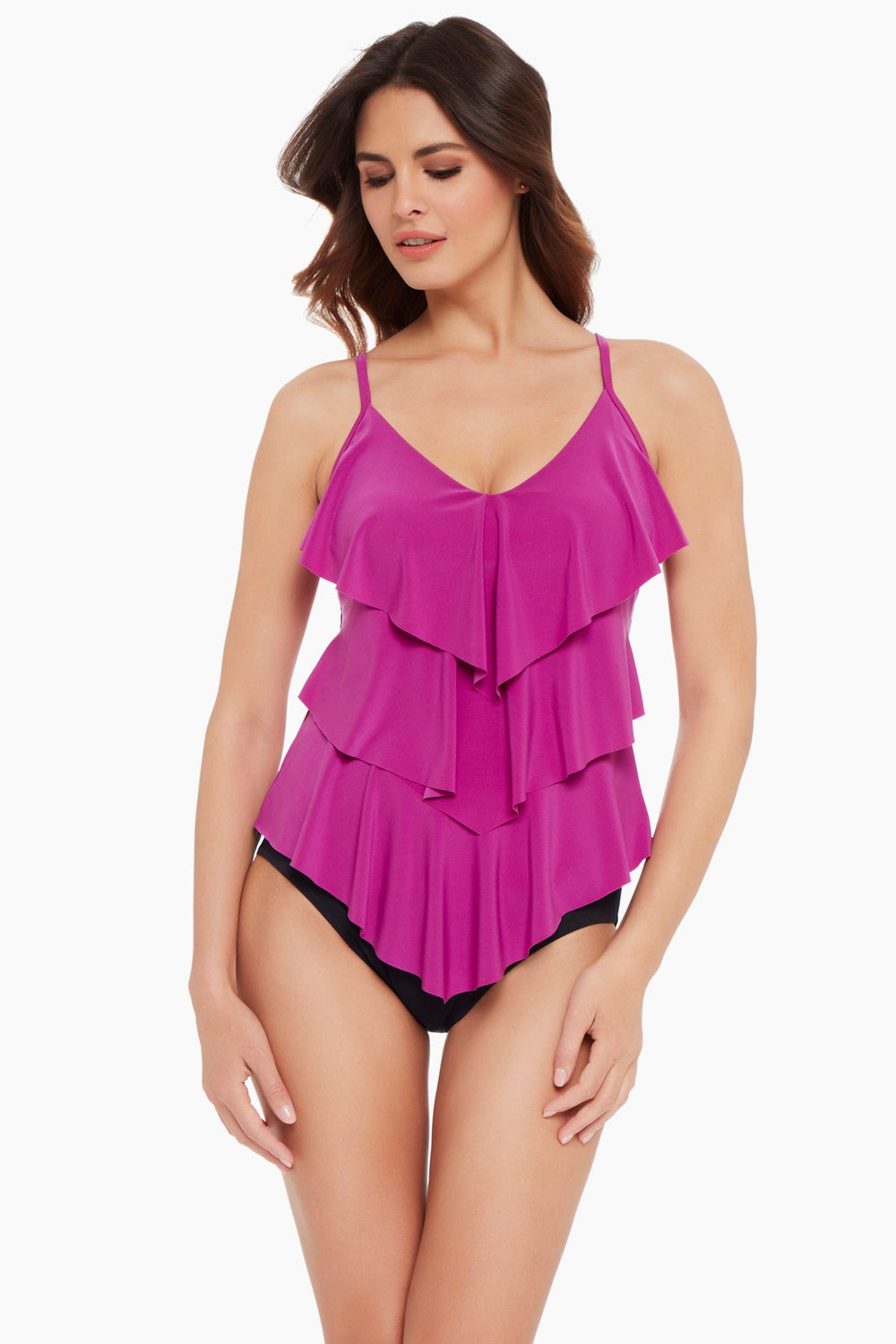 Magicsuit Rita Tankini Top Black | Miraclesuit