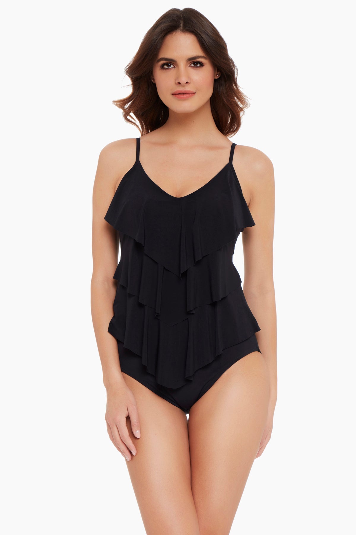 Magicsuit Rita Tankini Top Black | Miraclesuit