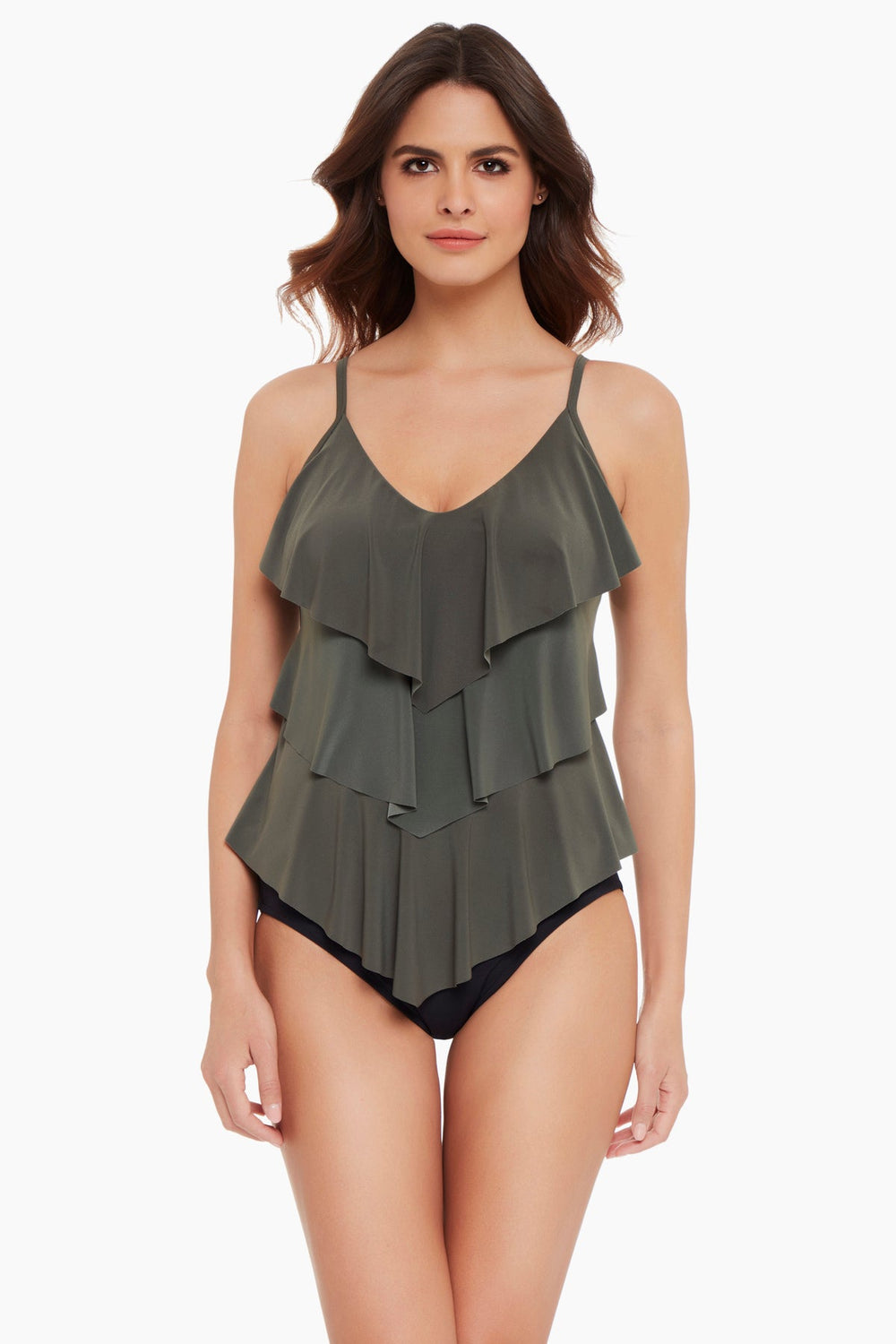 Magicsuit Rita Tankini Top Black | Miraclesuit