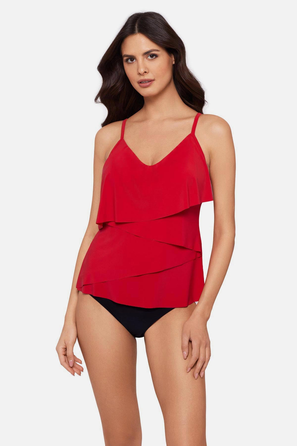 Chloe Tankini Top Ruby | Miraclesuit