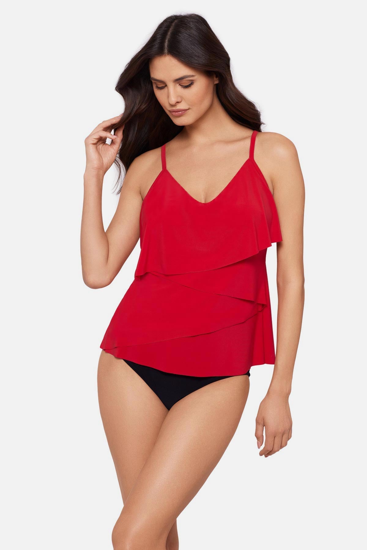 Chloe Tankini Top Ruby | Miraclesuit