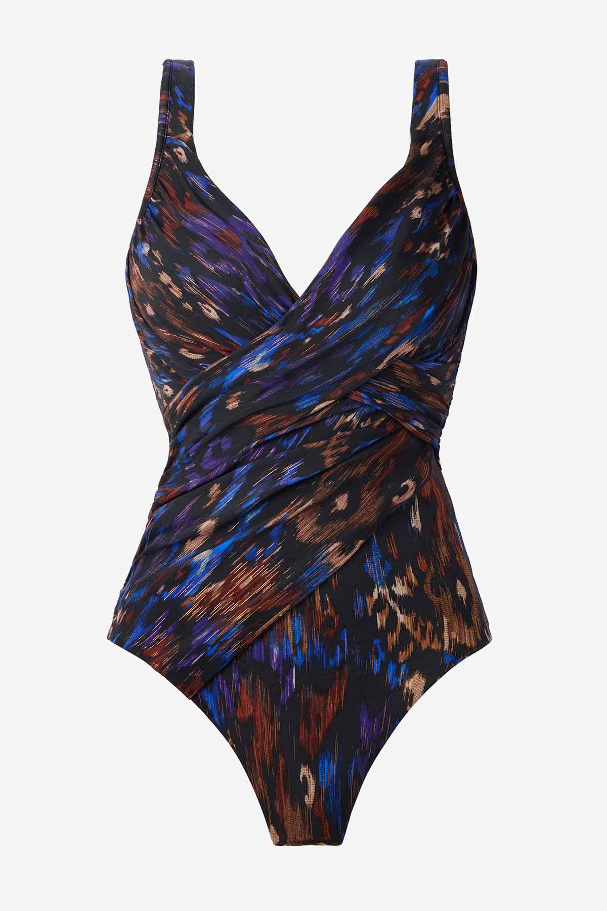 Tapiz Revele One Piece Swimsuit Black/Multi | Miraclesuit