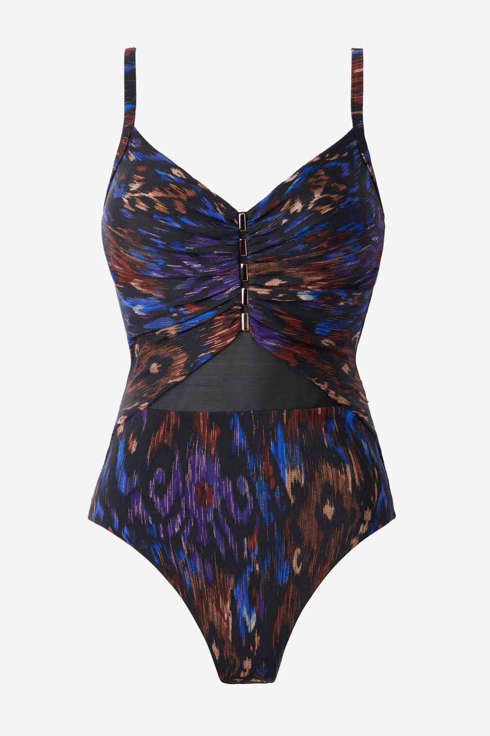 Tapiz Mariposa One Piece Swimsuit Black/Multi | Miraclesuit