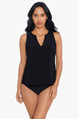 Magicsuit Hyper Link Chanae Tankini Black | Miraclesuit