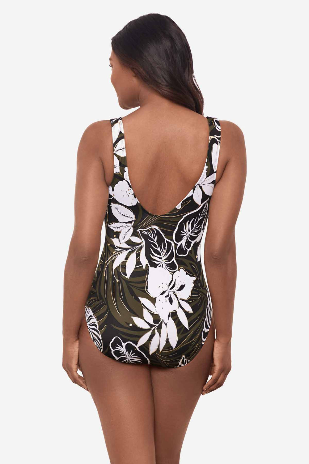 Elle Dorado Escape One Piece Swimsuit Black/Multi | Miraclesuit