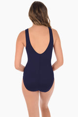 Illusionisis Palma One Piece Swimsuit DD-Cup Midnight | Miraclesuit