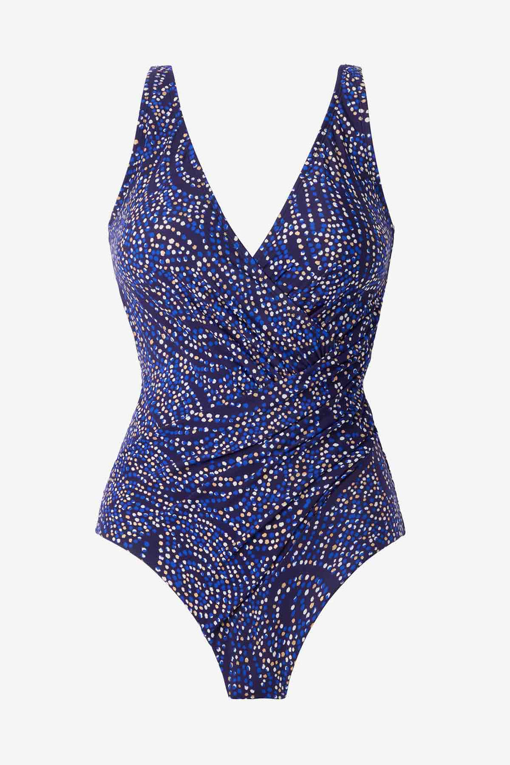 Plus Size Spotlight Oceanus One Piece Swimsuit Plum/Multi | Miraclesuit